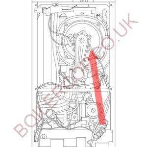 720222901 - BAXI - Duo-tec - Duo-tec 28 HE - Rectification Electrode